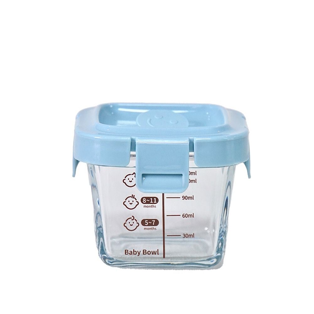 Kotak penyimpanan makanan kaca - Baby Food Jars With Lids ulasan dan harga