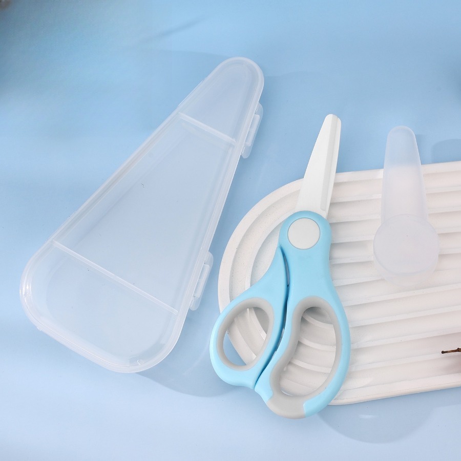 Gunting makanan dengan ketahan - Baby Food Scissors ulasan dan harga