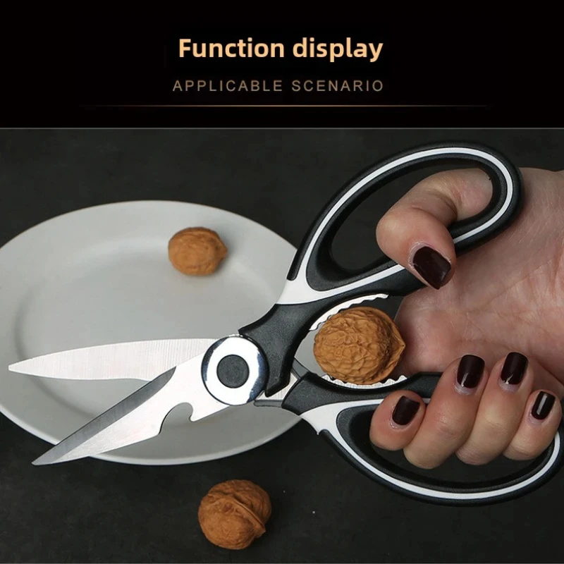 Gunting Dapur Baja Tahan Karat - Baby Food Scissors ulasan dan harga